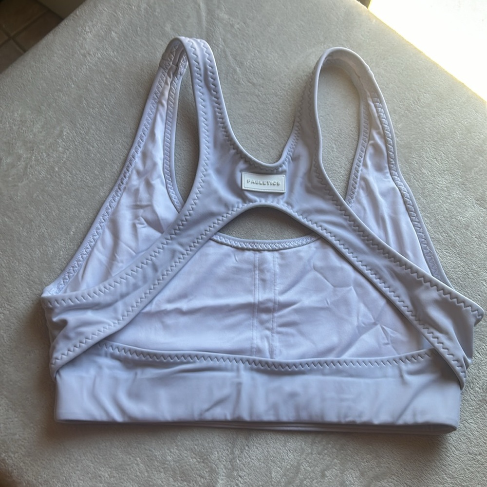 Fabletics Racerback Bikini Top/Sports Bra - Picture 4 of 6